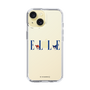 スリムプロテクションケース［ ELLE×マイメロディ＆クロミ - ロゴ ］