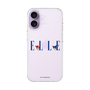 スリムプロテクションケース［ ELLE×マイメロディ＆クロミ - ロゴ ］