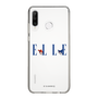 スリムプロテクションケース［ ELLE×マイメロディ＆クロミ - ロゴ ］