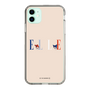 スリムプロテクションケース［ ELLE×マイメロディ＆クロミ - ロゴ - ベージュ ］