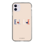 スリムプロテクションケース［ ELLE×マイメロディ＆クロミ - ロゴ - ベージュ ］