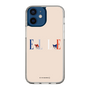 スリムプロテクションケース［ ELLE×マイメロディ＆クロミ - ロゴ - ベージュ ］