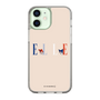 スリムプロテクションケース［ ELLE×マイメロディ＆クロミ - ロゴ - ベージュ ］