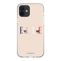 スリムプロテクションケース［ ELLE×マイメロディ＆クロミ - ロゴ - ベージュ ］