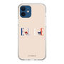 スリムプロテクションケース［ ELLE×マイメロディ＆クロミ - ロゴ - ベージュ ］
