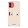 スリムプロテクションケース［ ELLE×マイメロディ＆クロミ - ロゴ - ベージュ ］