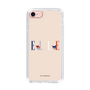 スリムプロテクションケース［ ELLE×マイメロディ＆クロミ - ロゴ - ベージュ ］
