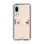 スリムプロテクションケース［ ELLE×マイメロディ＆クロミ - ロゴ - ベージュ ］