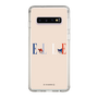 スリムプロテクションケース［ ELLE×マイメロディ＆クロミ - ロゴ - ベージュ ］