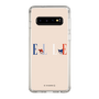 スリムプロテクションケース［ ELLE×マイメロディ＆クロミ - ロゴ - ベージュ ］