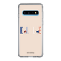 スリムプロテクションケース［ ELLE×マイメロディ＆クロミ - ロゴ - ベージュ ］
