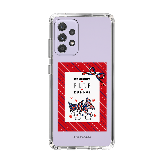 スリムプロテクションケース［ ELLE×マイメロディ＆クロミ - トリコロールカラーグラフィック1 ］