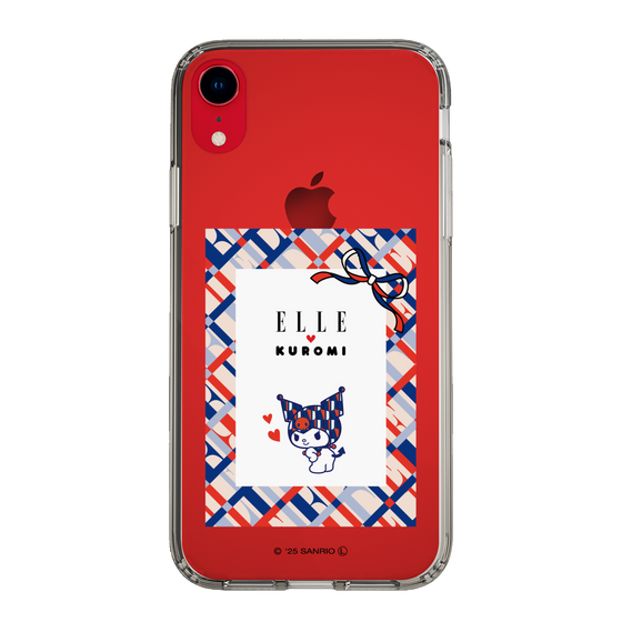 スリムプロテクションケース［ ELLE×マイメロディ＆クロミ - トリコロールカラーグラフィック2 ］