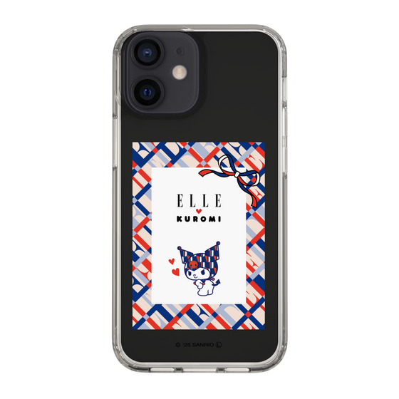 スリムプロテクションケース［ ELLE×マイメロディ＆クロミ - トリコロールカラーグラフィック2 ］