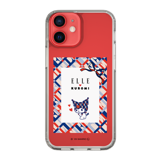 スリムプロテクションケース［ ELLE×マイメロディ＆クロミ - トリコロールカラーグラフィック2 ］