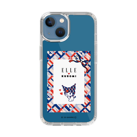 スリムプロテクションケース［ ELLE×マイメロディ＆クロミ - トリコロールカラーグラフィック2 ］