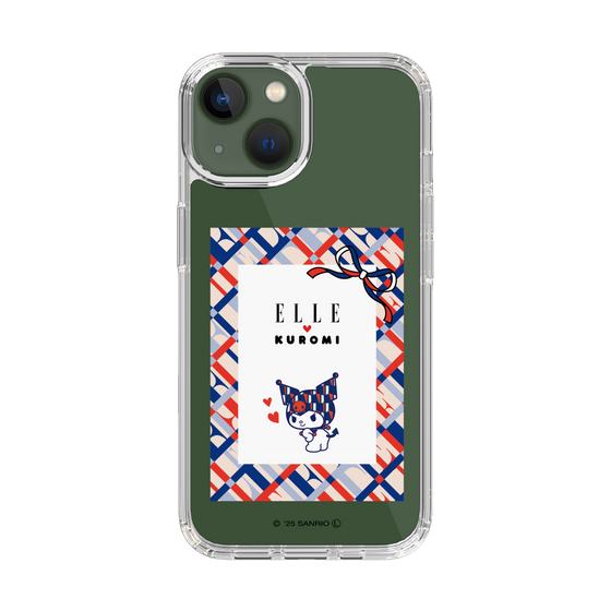 スリムプロテクションケース［ ELLE×マイメロディ＆クロミ - トリコロールカラーグラフィック2 ］
