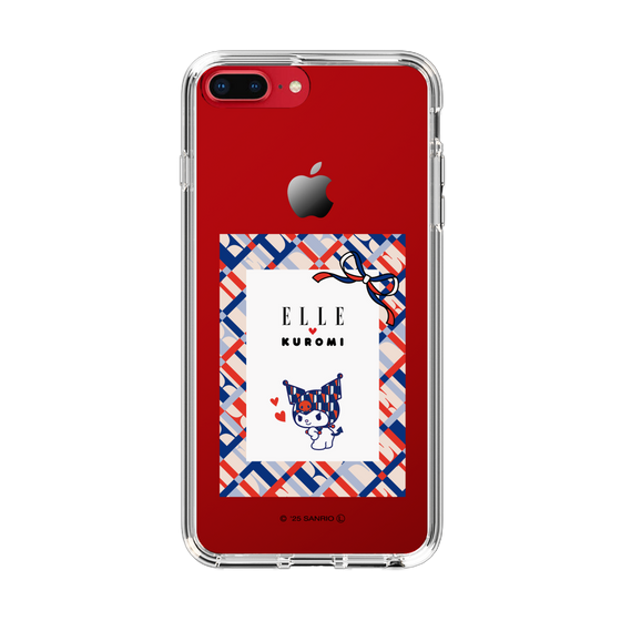 スリムプロテクションケース［ ELLE×マイメロディ＆クロミ - トリコロールカラーグラフィック2 ］