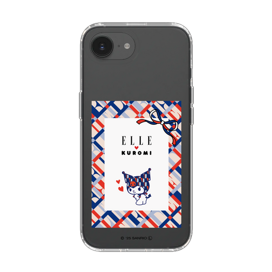 スリムプロテクションケース［ ELLE×マイメロディ＆クロミ - トリコロールカラーグラフィック2 ］