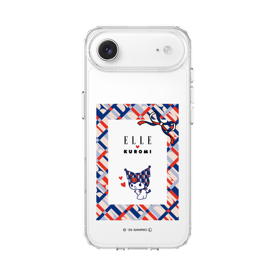 スリムプロテクションケース［ ELLE×マイメロディ＆クロミ - トリコロールカラーグラフィック2 ］