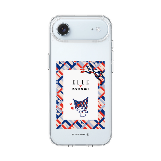 スリムプロテクションケース［ ELLE×マイメロディ＆クロミ - トリコロールカラーグラフィック2 ］
