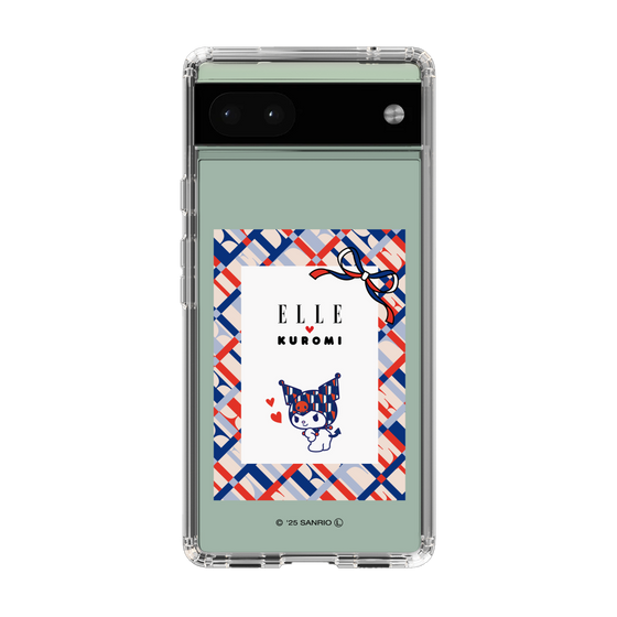 スリムプロテクションケース［ ELLE×マイメロディ＆クロミ - トリコロールカラーグラフィック2 ］