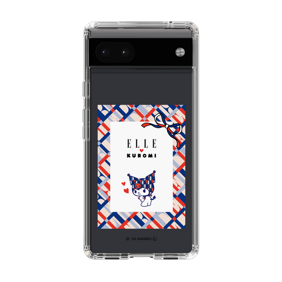スリムプロテクションケース［ ELLE×マイメロディ＆クロミ - トリコロールカラーグラフィック2 ］