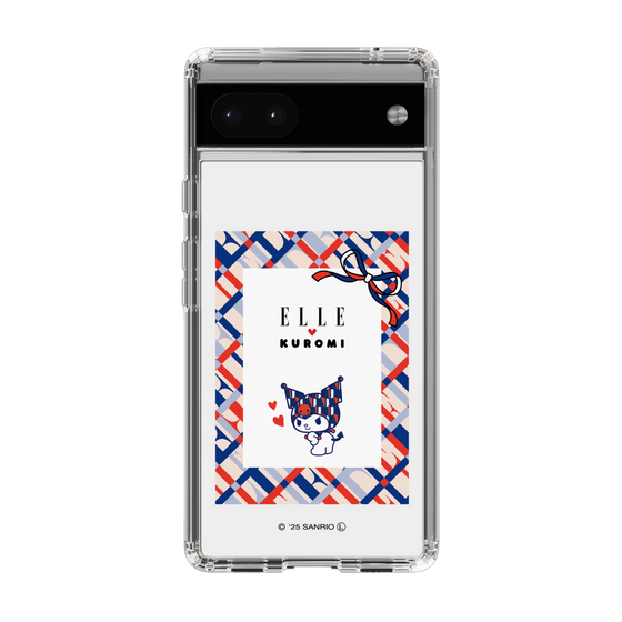 スリムプロテクションケース［ ELLE×マイメロディ＆クロミ - トリコロールカラーグラフィック2 ］