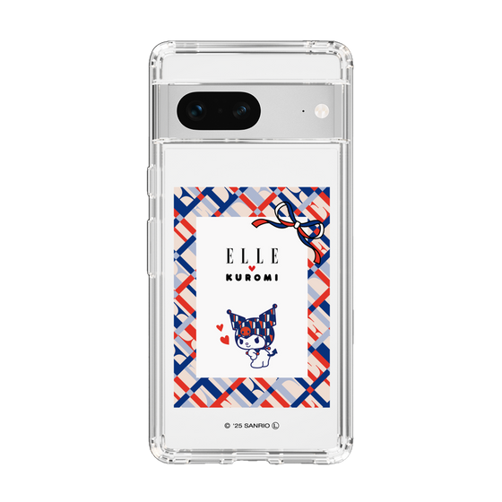 スリムプロテクションケース［ ELLE×マイメロディ＆クロミ - トリコロールカラーグラフィック2 ］