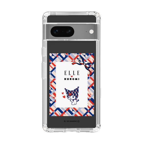 スリムプロテクションケース［ ELLE×マイメロディ＆クロミ - トリコロールカラーグラフィック2 ］