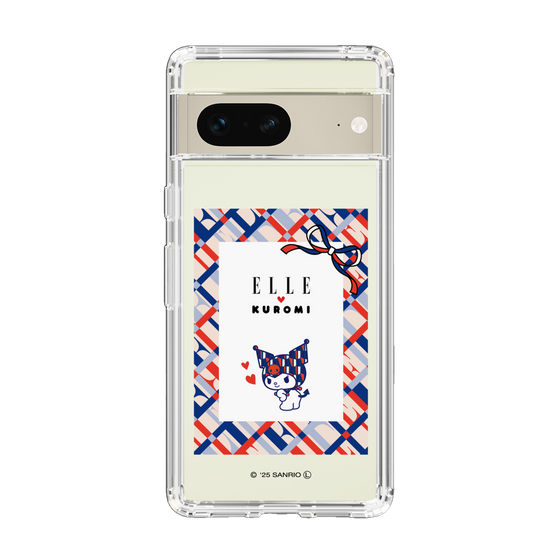 スリムプロテクションケース［ ELLE×マイメロディ＆クロミ - トリコロールカラーグラフィック2 ］