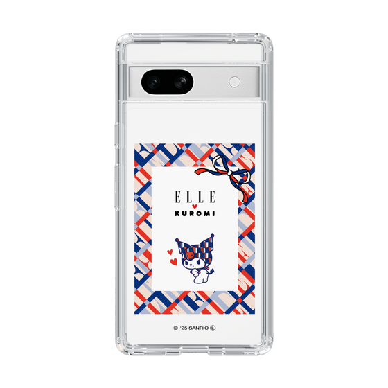 スリムプロテクションケース［ ELLE×マイメロディ＆クロミ - トリコロールカラーグラフィック2 ］