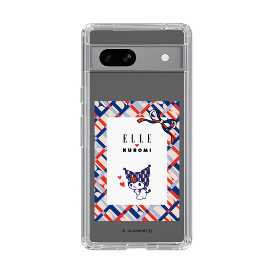 スリムプロテクションケース［ ELLE×マイメロディ＆クロミ - トリコロールカラーグラフィック2 ］