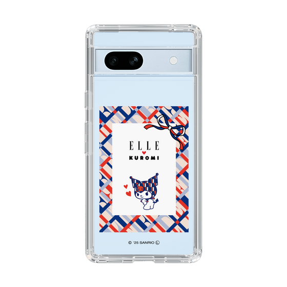 スリムプロテクションケース［ ELLE×マイメロディ＆クロミ - トリコロールカラーグラフィック2 ］