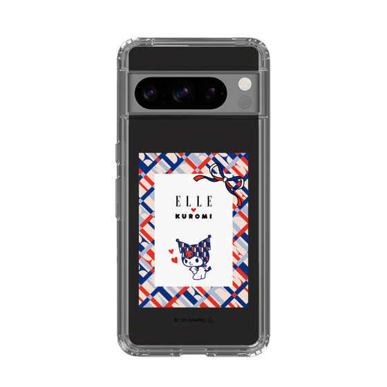 スリムプロテクションケース［ ELLE×マイメロディ＆クロミ - トリコロールカラーグラフィック2 ］