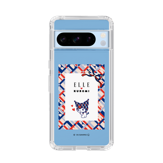 スリムプロテクションケース［ ELLE×マイメロディ＆クロミ - トリコロールカラーグラフィック2 ］