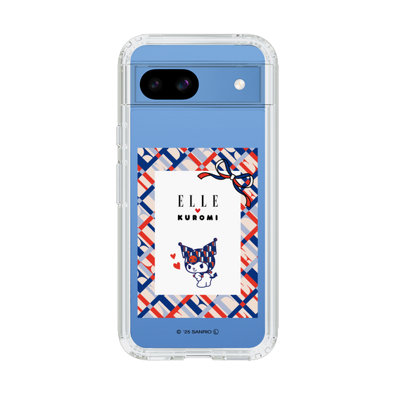 スリムプロテクションケース［ ELLE×マイメロディ＆クロミ - トリコロールカラーグラフィック2 ］