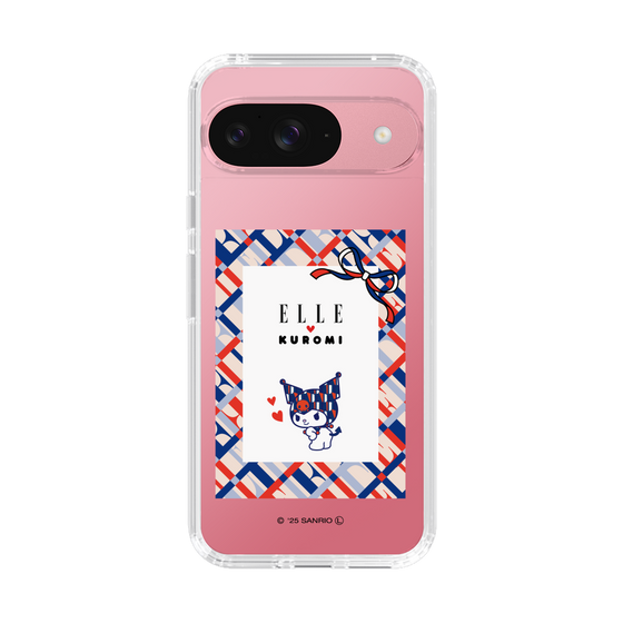 スリムプロテクションケース［ ELLE×マイメロディ＆クロミ - トリコロールカラーグラフィック2 ］