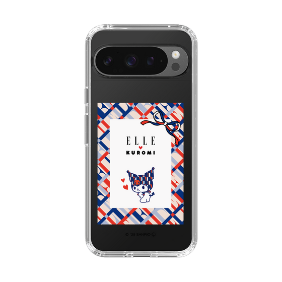 スリムプロテクションケース［ ELLE×マイメロディ＆クロミ - トリコロールカラーグラフィック2 ］