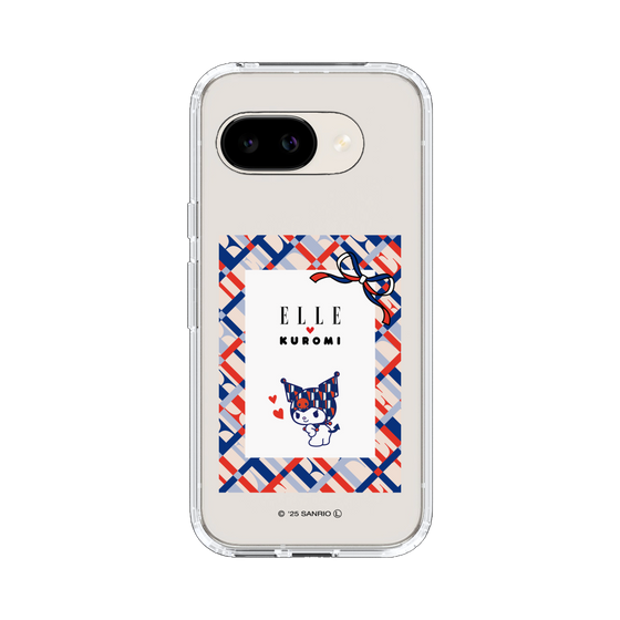 スリムプロテクションケース［ ELLE×マイメロディ＆クロミ - トリコロールカラーグラフィック2 ］