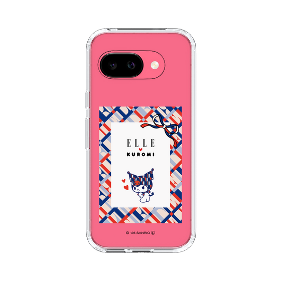 スリムプロテクションケース［ ELLE×マイメロディ＆クロミ - トリコロールカラーグラフィック2 ］