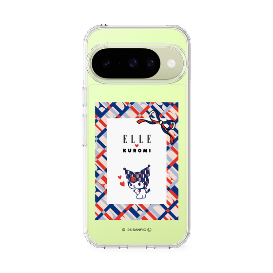スリムプロテクションケース［ ELLE×マイメロディ＆クロミ - トリコロールカラーグラフィック2 ］