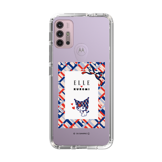 スリムプロテクションケース［ ELLE×マイメロディ＆クロミ - トリコロールカラーグラフィック2 ］
