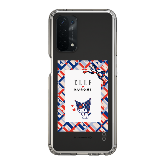 スリムプロテクションケース［ ELLE×マイメロディ＆クロミ - トリコロールカラーグラフィック2 ］