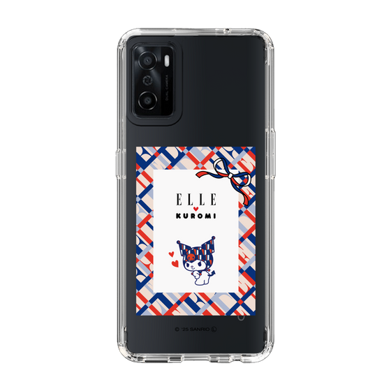 スリムプロテクションケース［ ELLE×マイメロディ＆クロミ - トリコロールカラーグラフィック2 ］