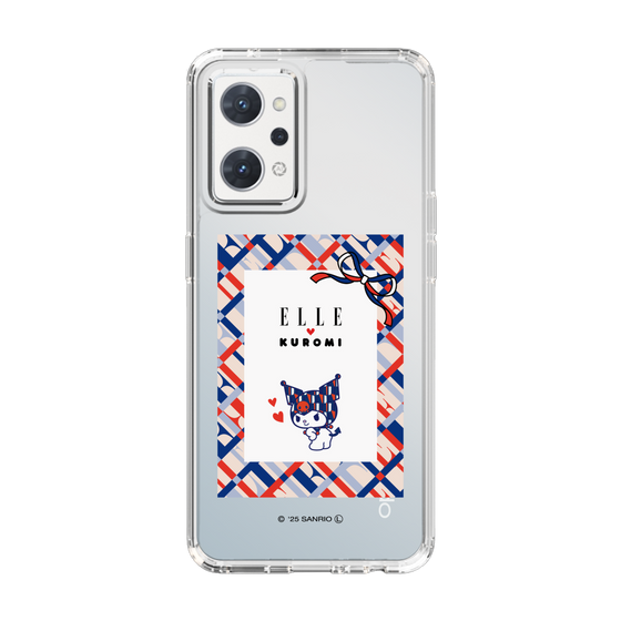 スリムプロテクションケース［ ELLE×マイメロディ＆クロミ - トリコロールカラーグラフィック2 ］