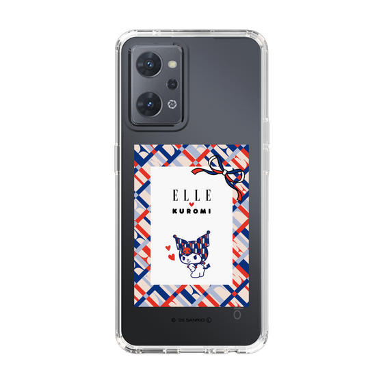 スリムプロテクションケース［ ELLE×マイメロディ＆クロミ - トリコロールカラーグラフィック2 ］