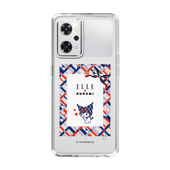スリムプロテクションケース［ ELLE×マイメロディ＆クロミ - トリコロールカラーグラフィック2 ］