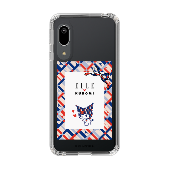 スリムプロテクションケース［ ELLE×マイメロディ＆クロミ - トリコロールカラーグラフィック2 ］