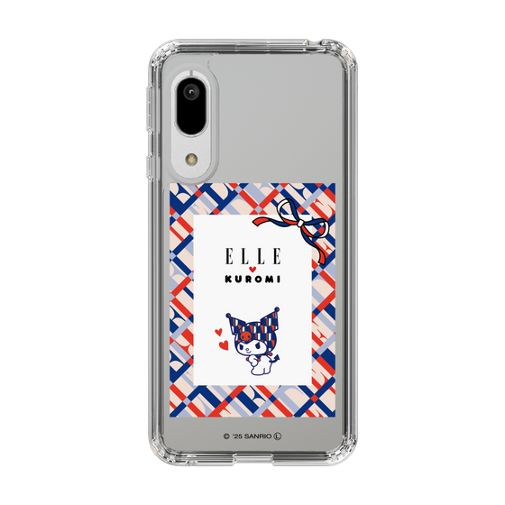 スリムプロテクションケース［ ELLE×マイメロディ＆クロミ - トリコロールカラーグラフィック2 ］